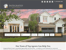 Tablet Screenshot of integrated-realty.net